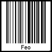 Barcode-Grafik von Feo