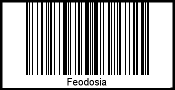 Barcode-Foto von Feodosia