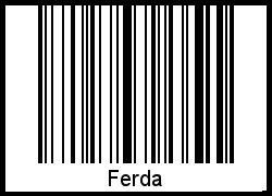 Barcode-Grafik von Ferda