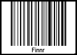 Interpretation von Finnr als Barcode