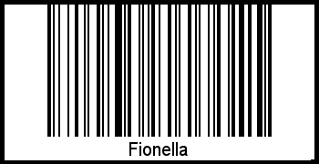 Interpretation von Fionella als Barcode