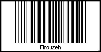 Barcode-Foto von Firouzeh
