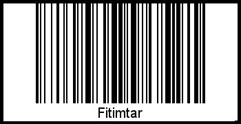 Fitimtar als Barcode und QR-Code