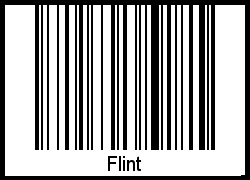 Interpretation von Flint als Barcode