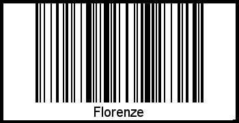 Barcode-Grafik von Florenze