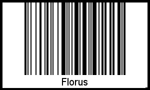 Interpretation von Florus als Barcode