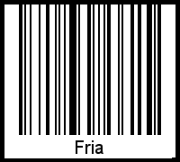 Barcode-Grafik von Fria
