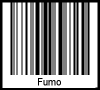Interpretation von Fumo als Barcode