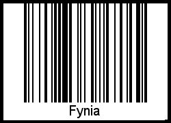 Barcode-Grafik von Fynia