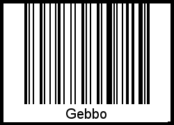 Barcode-Grafik von Gebbo