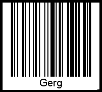 Barcode-Grafik von Gerg