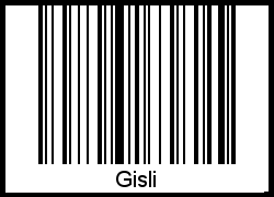 Barcode-Foto von Gisli