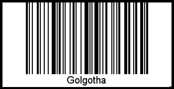 Barcode-Grafik von Golgotha