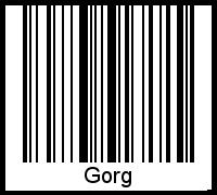 Barcode-Grafik von Gorg