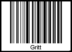 Barcode-Foto von Gritt