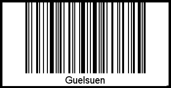 Barcode-Grafik von Guelsuen