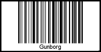 Barcode-Foto von Gunborg