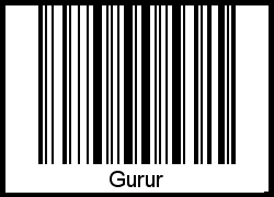 Barcode-Grafik von Gurur