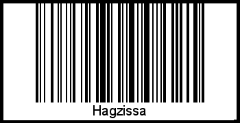 Interpretation von Hagzissa als Barcode