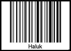 Barcode-Grafik von Haluk