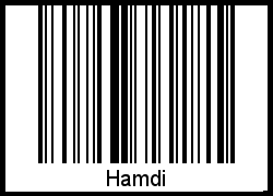 Barcode-Grafik von Hamdi