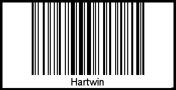 Hartwin als Barcode und QR-Code