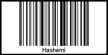 Barcode-Foto von Hashemi