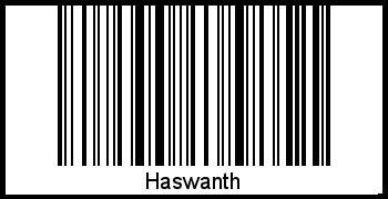 Barcode-Grafik von Haswanth