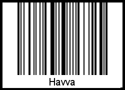 Barcode-Grafik von Havva