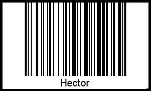 Interpretation von Hector als Barcode
