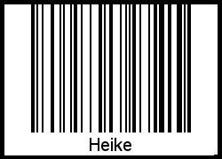 Barcode-Grafik von Heike