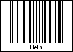Interpretation von Helia als Barcode