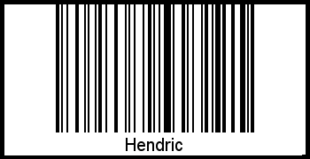 Barcode-Grafik von Hendric