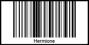 Barcode-Grafik von Hermione