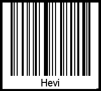 Barcode-Foto von Hevi