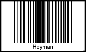 Barcode-Grafik von Heyman