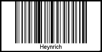 Barcode-Grafik von Heynrich