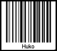 Barcode-Grafik von Huko
