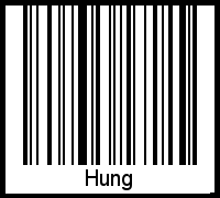 Barcode-Grafik von Hung