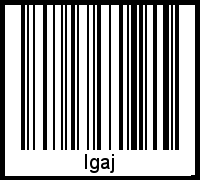 Barcode-Grafik von Igaj