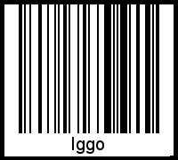 Interpretation von Iggo als Barcode