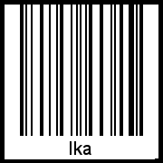 Barcode-Foto von Ika