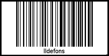 Barcode-Grafik von Ildefons