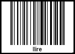 Barcode-Foto von Ilire