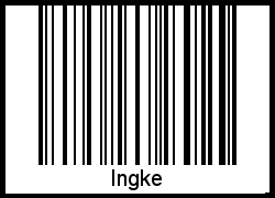 Barcode-Grafik von Ingke