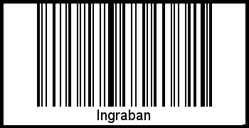 Ingraban als Barcode und QR-Code