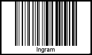Barcode-Foto von Ingram