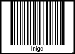 Barcode-Foto von Inigo