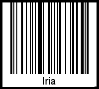 Barcode-Grafik von Iria