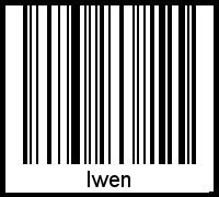 Barcode-Grafik von Iwen
